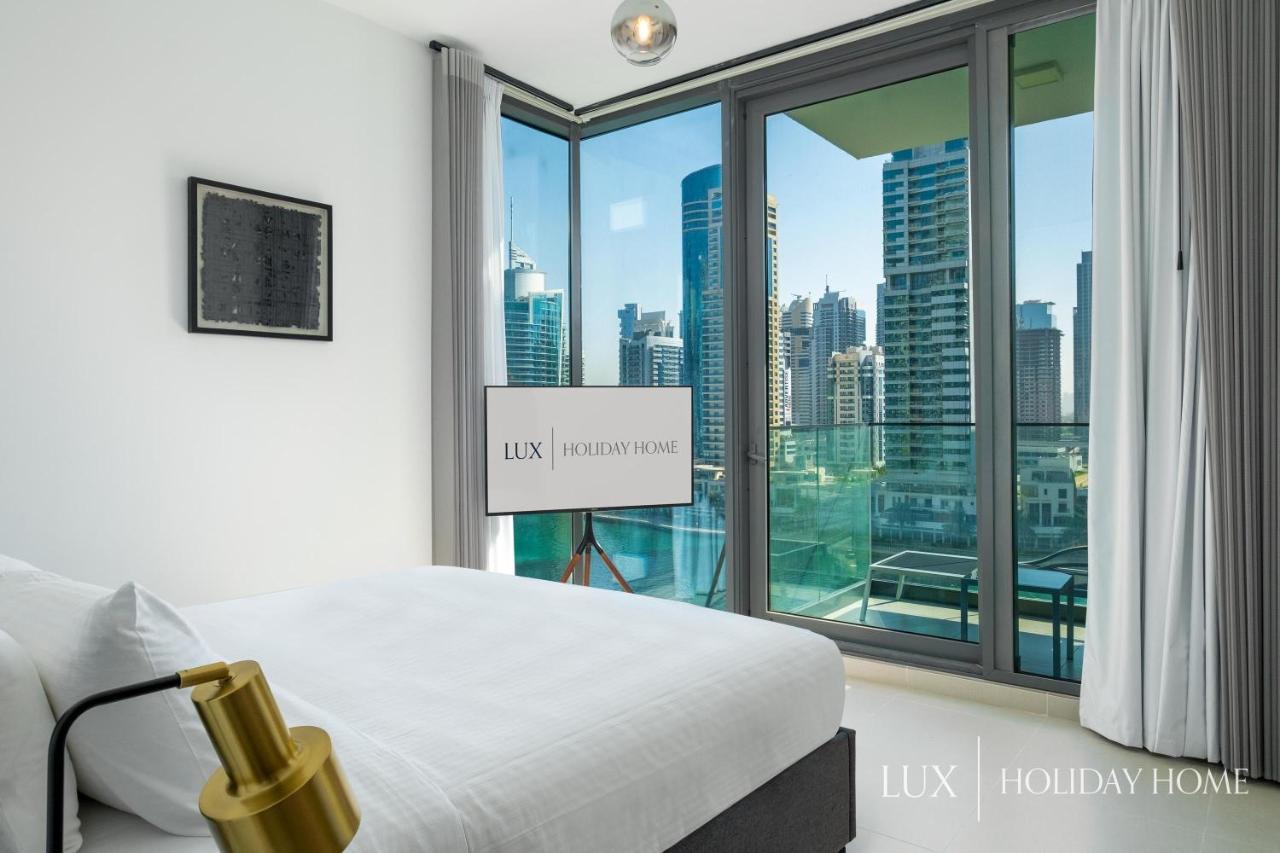 Lux - Contemporary Suite With Full Marina View Dubai Exterior foto